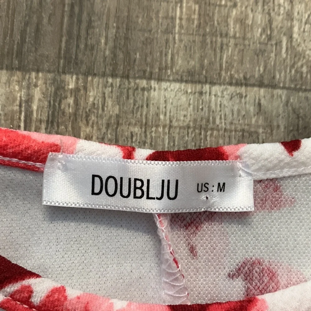 DOUBLJU Medium Fashionable while retaining comfort floral dress - Picture 3 of 7